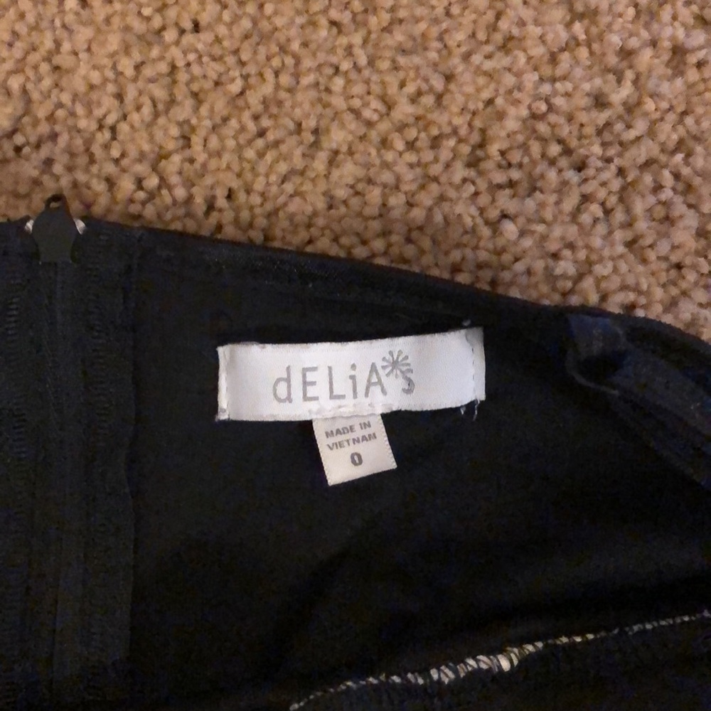 Black sparkly Delia’s dress - Picture 2 of 4